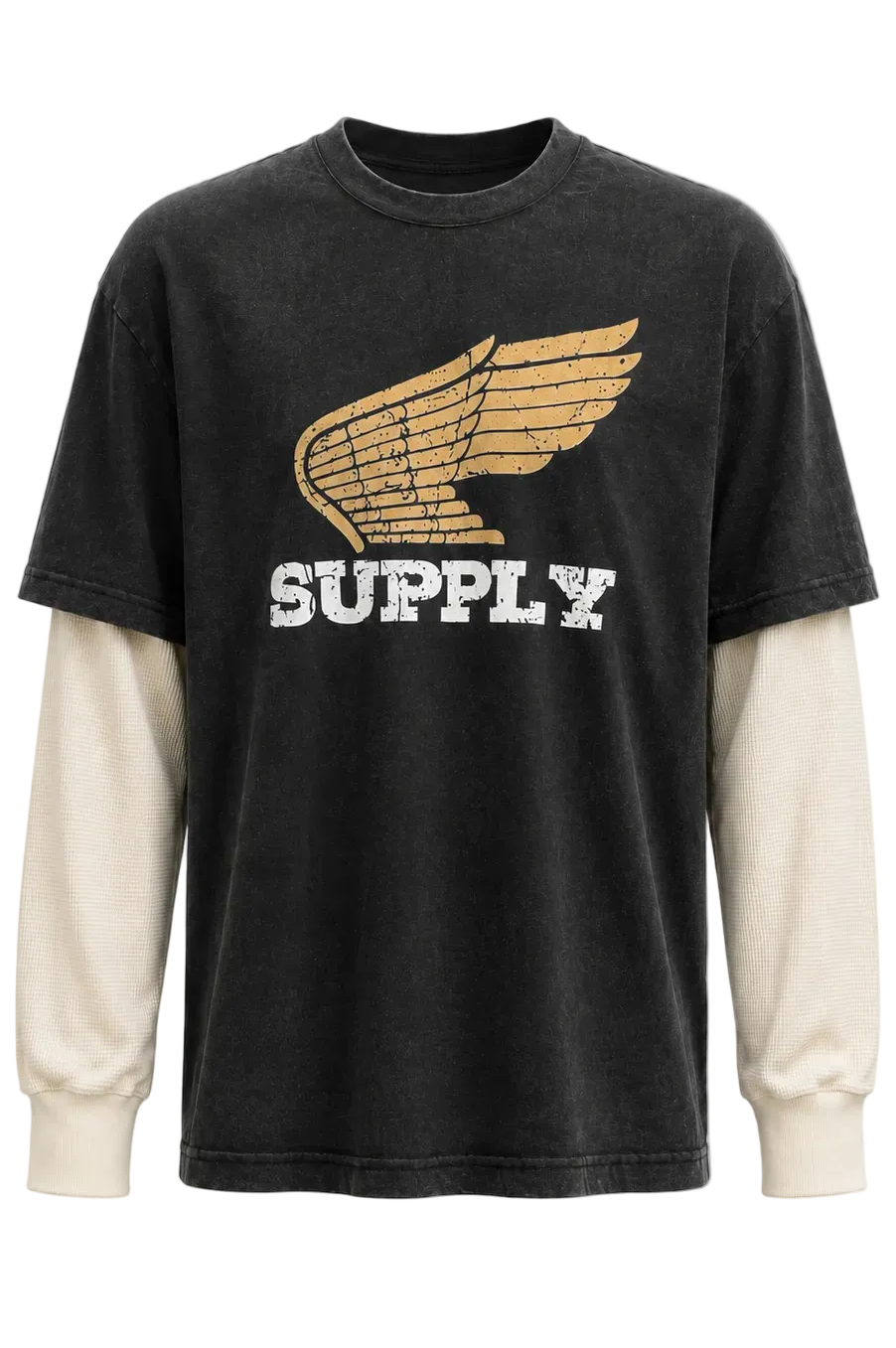 The Supply Wings Long-Sleeve Skater T-Shirt