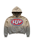 Cement Supply Zip-Up Hoodie
