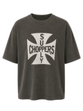 The Supply Choppers Scaled Chest Drop Shoulder T-Shirt