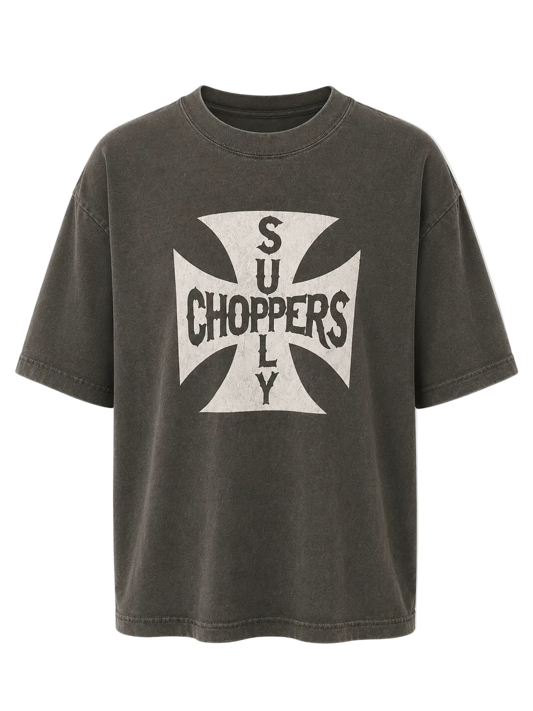 The Supply Choppers Scaled Chest Drop Shoulder T-Shirt