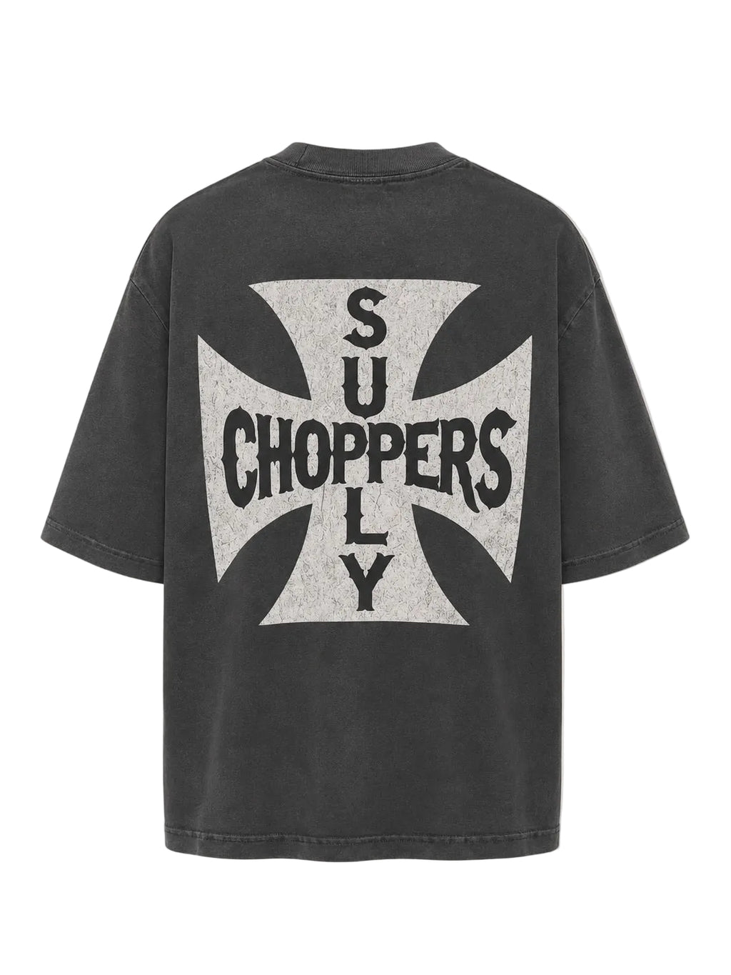 The Supply Choppers Front & Back Drop Shoulder T-Shirt