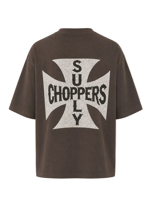 The Supply Choppers Front & Back Drop Shoulder T-Shirt