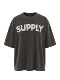 The Supply Choppers Front & Back Drop Shoulder T-Shirt
